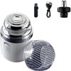 2024 Portable Multifunctional Capsule Shaver, Type-C Charging, Washable Capsule Shaver Mini Shaver Men, Automatic Men's Electric Shaver, Mini Capsule Shaver (White) view 1
