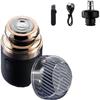 2024 Portable Multifunctional Capsule Shaver, Type-C Charging, Washable Capsule Shaver Mini Shaver Men, Automatic Men's Electric Shaver, Mini Capsule Shaver (Black) view 1