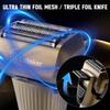 Hatteker Foil Shaver Electric Razor Men's Shaver T-Blade Trimmer Beard Trimmer Beard Clipper Hair Clipper LED Display Waterproof Shaver Kit 2 in 1 view 2
