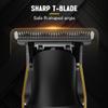 Hatteker Foil Shaver Electric Razor Men's Shaver T-Blade Trimmer Beard Trimmer Beard Clipper Hair Clipper LED Display Waterproof Shaver Kit 2 in 1 view 3