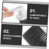 MUCKLILY Lightweight Portable Dust Brush Soft Bristles Hand Brush for Cleaning Bed Carpet view 2