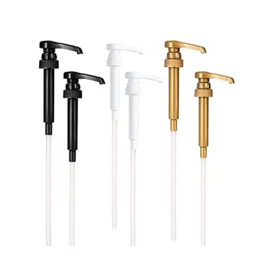 Evzvwruak Coffee Syrup Pump Dispenser, 6 Pack Syrup Pump for 750Ml/25.4 Oz Syrup Bottle, 3Colors Pumps for Coffee Syrup Bottle