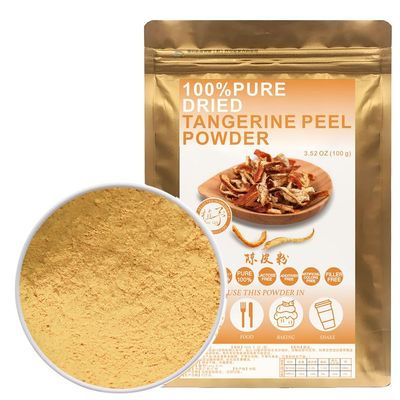 100% Pure Tangerine Powder 100g/3.52oz Natural Tangerine Flour | CHENPI Powder for Smoothies, Shakes, Baking & Drinks,| Free from Preservativesn