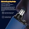 Nose Hair Trimmer, Professional Painless Hair Trimmer, Trendy Portable Ear and Nose Hair Trimmer, IPX7 Waterproof, Rechargeable Nose Hair Trimmer (Blue) view 2