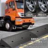 2 Pack Rise Rubber Curb Ramp Heavy Duty Driveway Ramps For Sidewalk Portable Lightweight Threshold Ramp Set Step Ramp For Sidewalk Lawn Mower Cars Wheelchairs Pet Mobility Scooter Bike Motorcycle (Si view 2