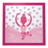 10 Pcs/set Ballet Theme Party Tableware Ballet Girl Pattern Napkins Disposable Napkin Party Birthday Supplies for Children