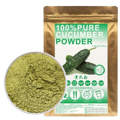100% Natural Pure Cucumber Powder  100g/3.5oz For Smoothies, Shakes, Baking & Drinks,Tea | Free from Preservatives