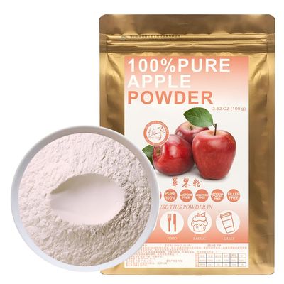 100% Natural Pure Apple Powder 100g/3.52oz  For Smoothies, Shakes, Baking & Drinks, Tea, Juice | Free from Preservatives, No Added Sugar