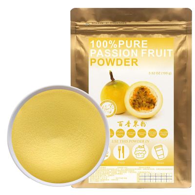 100% Pure Passion Fruit Powder,100g/3.52oz Passion Fruit Flour Non-GMO, No Additives