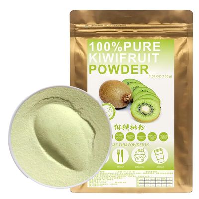 100% Natural Pure Kiwifruit Powder 100g/3.52oz  Kiwifruit Powder for Smoothies, Shakes, Baking & Drinks,| Free from Preservatives, No Added Sugar