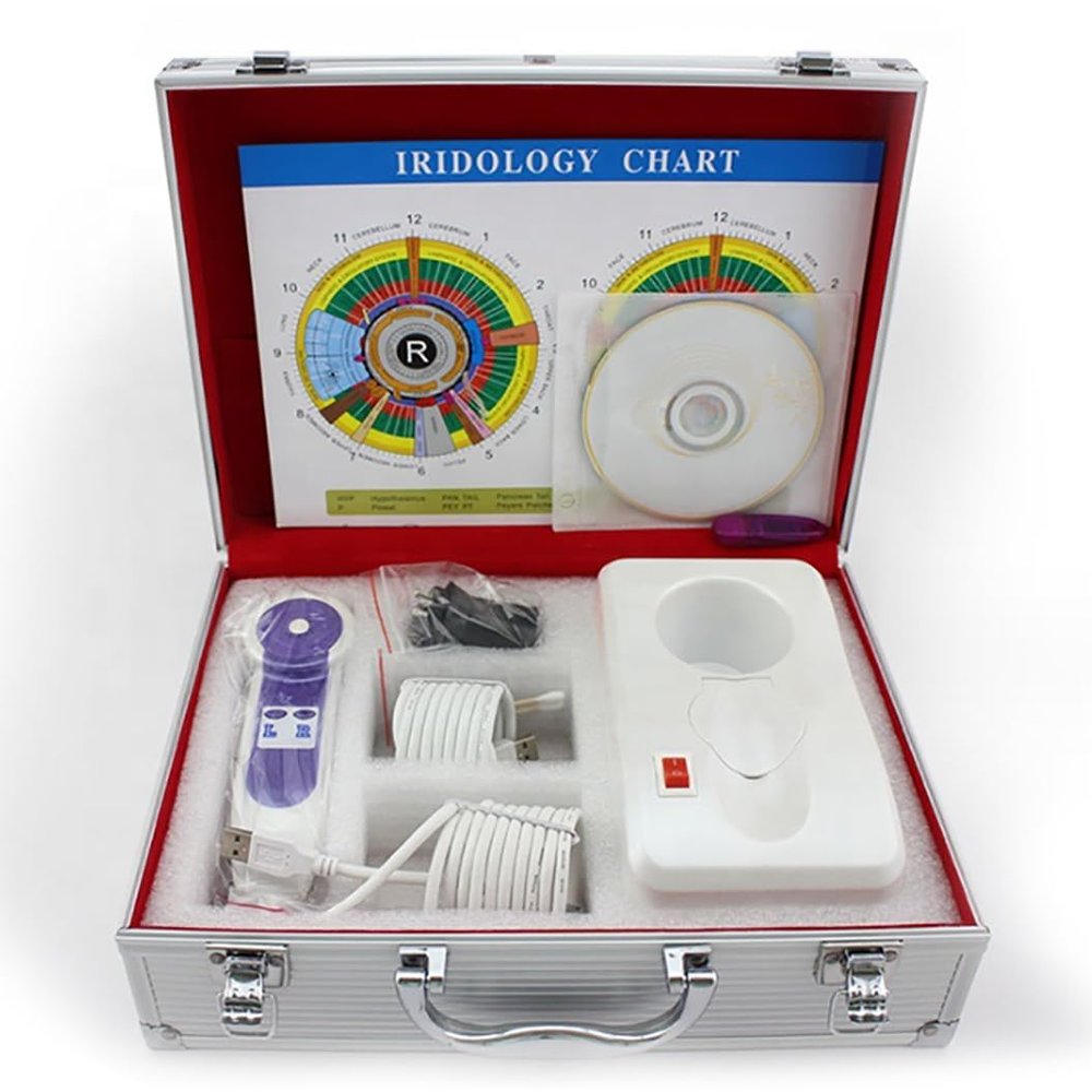 Iris Analyzer Iridology,Iris Analyzer Iridology Camera,USB Left/Right Lamp Analyzer,Iris Analysis Camera,5mp,for Beauty Salons, Health Clubs A