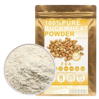 100% Natural Pure Buckwheat Powder 100g/3.52oz  Buckwheat Flour, Wheat Flour Substitute. Great for Pancakes, Noodles No Added Sugar