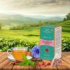 TeaNOURISH Mountain Rose Green Tea | 20 Count Pyramid Tea Bags | Whole Leaf Tea | Blended with Rose Petals, Blue Cornflower & Cinnamon | 100% NATURAL INGREDIENTS view 4