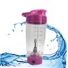 IMIKEYA Protein Shaker Bottle Mixer Blender Cup for Smoothies and Protein Drinks Rose Red Effortless Mixing Easy to Clean view 2