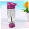IMIKEYA Protein Shaker Bottle Mixer Blender Cup for Smoothies and Protein Drinks Rose Red Effortless Mixing Easy to Clean view 3