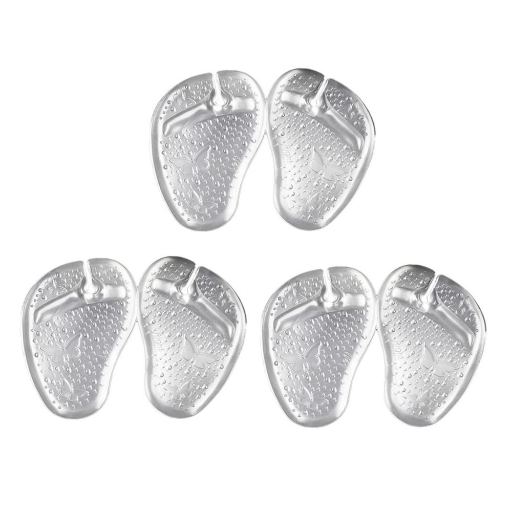 Gatuida 3pairs Gel for Sandals Forefoot Self-Adhesive Forefoot Shoe Filler Toe Inserts