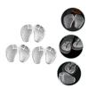 Gatuida 3pairs Gel for Sandals Forefoot Self-Adhesive Forefoot Shoe Filler Toe Inserts view 3