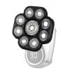 Beard Shaver Replacement Heads, 9-head Electric Shaver Head Attachment, Double-Ring Extreme Speed Shaver Replacement Heads For Wet And Dry Bald Bexdug view 1