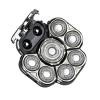 Beard Shaver Replacement Heads, Body Hair Shaver Extreme Speed 9-Head Double- Attachment, Double- Extreme Speed Shaver Replacement Heads For Wet And Dry Bald Bexdug view 1