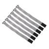 MAGICLULU 6pcs Practical Lunch Box Elastic Bands Simple Design, Polyester and Plastic Material, Non-Slip Bento Box Straps for Travel, School, and Office Use view 1