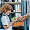 MAGICLULU 6pcs Practical Lunch Box Elastic Bands Simple Design, Polyester and Plastic Material, Non-Slip Bento Box Straps for Travel, School, and Office Use view 3