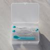 Contact Lens Remover | Contact Applicator Contact Removal Tool,Contact Lenses Remover and Insertion Soft Portable Silicone Scoop for Travel Home Use Neamou view 3