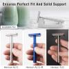 LANGZIHT Solid Aluminum Alloy Razor Stand - for Henson AL13 / AL13-M / Ti22 - 100g Weight - Ensuring Stability, Minimizing Movement - Excluding Razors view 3