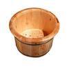 KAMNIK Bucket For Foot Bath,Sauna Accessories Sauna Bucket Water Bucket,Handmade Wooden Footbath Tubs,Foot Relaxing Barrel Decoration Comfortable anniversary view 1