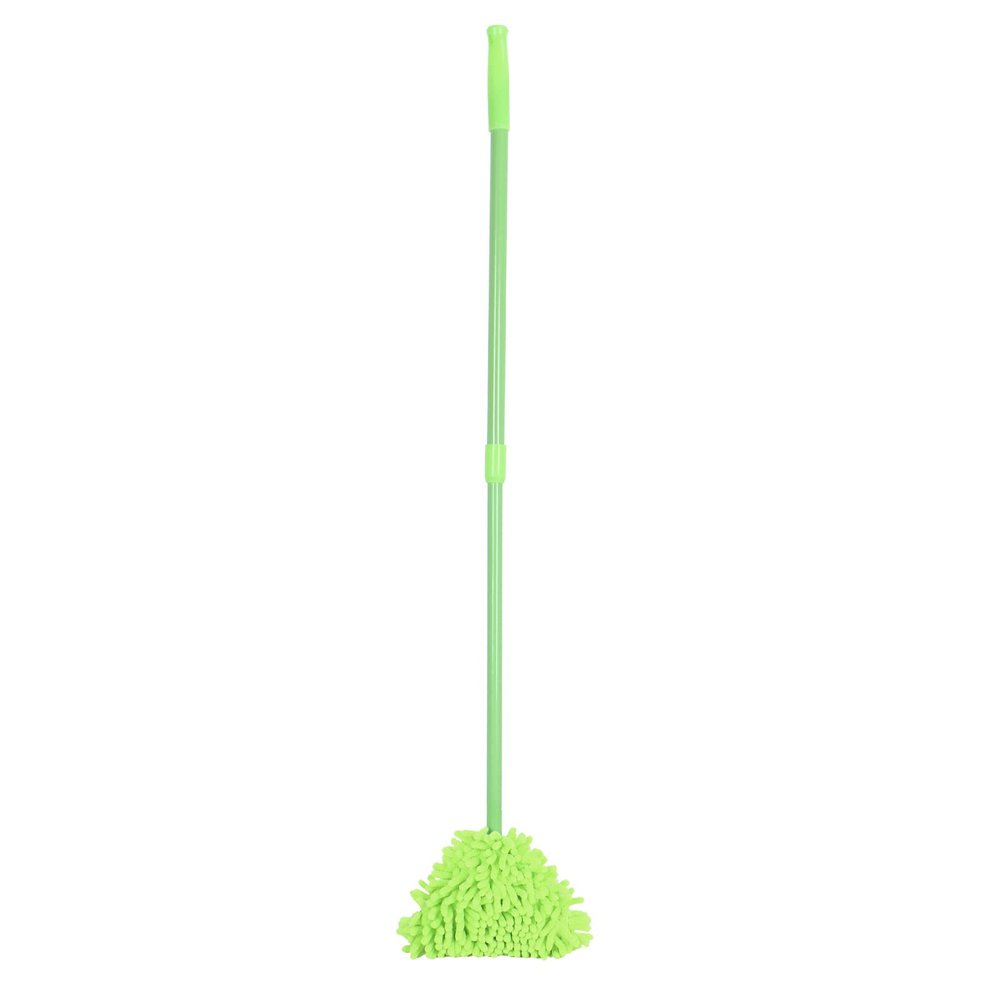 180 Degree Rotatable Adjustable Triangle Cleaning Mop Mop,Multifunctional Telescopic Cleaning Mop, for Home Wall, Mirror, Glass, Ceiling, Floor, Bathtub Corner Cleaning