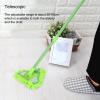 180 Degree Rotatable Adjustable Triangle Cleaning Mop Mop,Multifunctional Telescopic Cleaning Mop, for Home Wall, Mirror, Glass, Ceiling, Floor, Bathtub Corner Cleaning view 3
