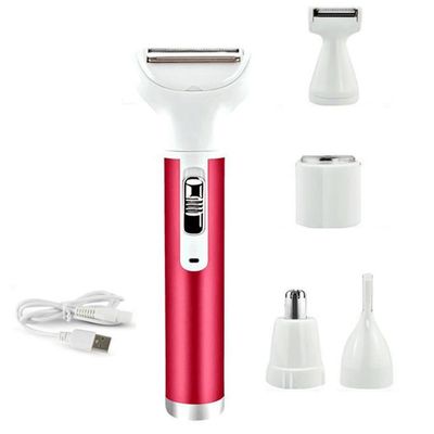 Knnuey 5 in 1 Body Hair Removal Epilator Bikini Hair Leg Hair Electric Shave Clipper Shaver Women
