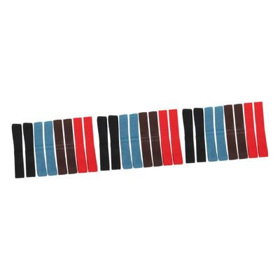 MAGICLULU 24pcs Elastic Band Bento Box Strap Portable Lunch Container Fixed Band Double for Bento Box Sealing Strap Fixed Elastic Random Color