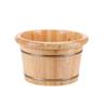 KAMNIK Bucket For Foot Bath,Sauna Accessories Sauna Bucket Water Bucket,Handmade Wooden Footbath Tubs,Foot Relaxing Barrel Decoration Comfortable anniversary view 1