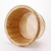 KAMNIK Bucket For Foot Bath,Sauna Accessories Sauna Bucket Water Bucket,Handmade Wooden Footbath Tubs,Foot Relaxing Barrel Decoration Comfortable anniversary view 3