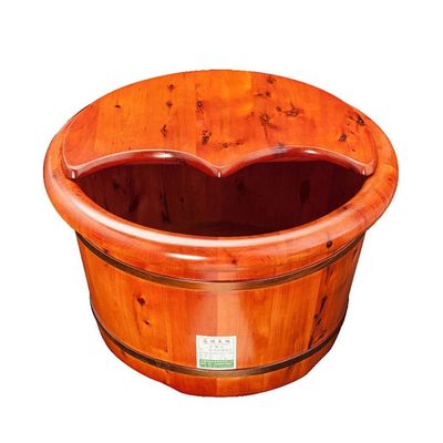 KAMNIK Bucket For Foot Bath,Sauna Accessories Sauna Bucket Water Bucket,Handmade Wooden Footbath Tubs,Foot Relaxing Barrel Decoration Comfortable anniversary