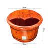 KAMNIK Bucket For Foot Bath,Sauna Accessories Sauna Bucket Water Bucket,Handmade Wooden Footbath Tubs,Foot Relaxing Barrel Decoration Comfortable anniversary view 2