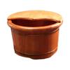 KAMNIK Bucket For Foot Bath,Sauna Accessories Sauna Bucket Water Bucket,Handmade Wooden Footbath Tubs,Foot Relaxing Barrel Decoration Comfortable anniversary view 1