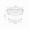 KAMNIK Bucket For Foot Bath,Sauna Accessories Sauna Bucket Water Bucket,Handmade Wooden Footbath Tubs,Foot Relaxing Barrel Decoration Comfortable anniversary view 3