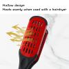 Beard Straightener Comb,Professional Double Sided Beard Straightening Brush,V Shaped Beard Brush - Stylish Hair Splint Tool for Smooth and Silky Beard(red) view 2