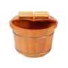 KAMNIK Bucket For Foot Bath,Sauna Accessories Sauna Bucket Water Bucket,Handmade Wooden Footbath Tubs,Foot Relaxing Barrel Decoration Comfortable anniversary view 1