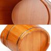 KAMNIK Bucket For Foot Bath,Sauna Accessories Sauna Bucket Water Bucket,Handmade Wooden Footbath Tubs,Foot Relaxing Barrel Decoration Comfortable anniversary view 4