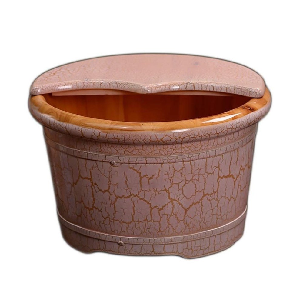 KAMNIK Bucket For Foot Bath,Sauna Accessories Sauna Bucket Water Bucket,Handmade Wooden Footbath Tubs,Foot Relaxing Barrel Decoration Comfortable anniversary