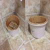 KAMNIK Bucket For Foot Bath,Sauna Accessories Sauna Bucket Water Bucket,Handmade Wooden Footbath Tubs,Foot Relaxing Barrel Decoration Comfortable anniversary view 2