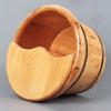 KAMNIK Bucket For Foot Bath,Sauna Accessories Sauna Bucket Water Bucket,Handmade Wooden Footbath Tubs,Foot Relaxing Barrel Decoration Comfortable anniversary view 4