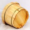 KAMNIK Bucket For Foot Bath,Sauna Accessories Sauna Bucket Water Bucket,Handmade Wooden Footbath Tubs,Foot Relaxing Barrel Decoration Comfortable anniversary view 2