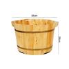 KAMNIK Bucket For Foot Bath,Sauna Accessories Sauna Bucket Water Bucket,Handmade Wooden Footbath Tubs,Foot Relaxing Barrel Decoration Comfortable anniversary view 3