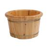 KAMNIK Bucket For Foot Bath,Sauna Accessories Sauna Bucket Water Bucket,Handmade Wooden Footbath Tubs,Foot Relaxing Barrel Decoration Comfortable anniversary view 1