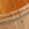 KAMNIK Bucket For Foot Bath,Sauna Accessories Sauna Bucket Water Bucket,Handmade Wooden Footbath Tubs,Foot Relaxing Barrel Decoration Comfortable anniversary view 4
