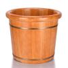 KAMNIK Bucket For Foot Bath,Sauna Accessories Sauna Bucket Water Bucket,Handmade Wooden Footbath Tubs,Foot Relaxing Barrel Decoration Comfortable anniversary view 1