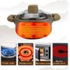 SUNMME Household Fire Soup Pot Ceramic Deep Soup Casserole With Handle And Transparent Lid Cooker 1.5L/2.5L/3.5L/4.5L view 3